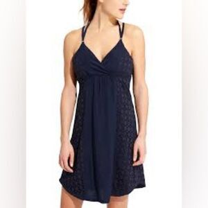 ATHLETA EYELET MARBELLA DRESS Small